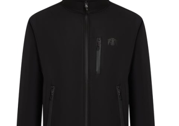 Black Softshell Coat