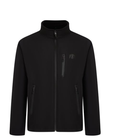 Black Softshell Coat